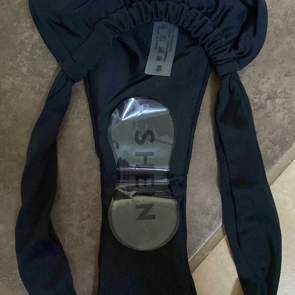 Black cheeky bikini bottom - Picture 4 of 5